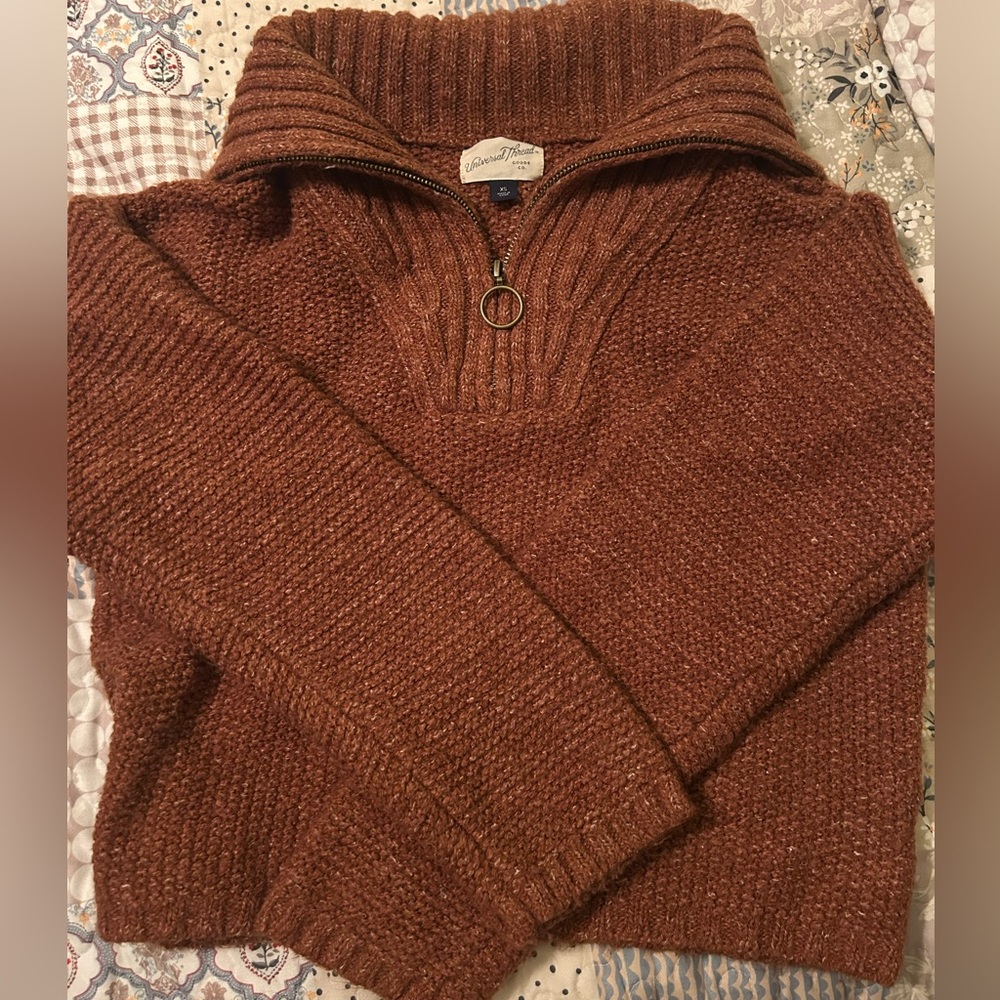 Universal Thread Quarter-Zip Pullover - image 1